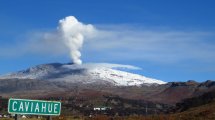 Imagen de El volcán Copahue volvió a registrar actividad pero sigue el alerta verde