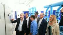 Imagen de Inauguraron la nueva planta de agua potable en Cinco Saltos