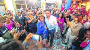 Saloniti se impuso en San Martín en una reñida elección