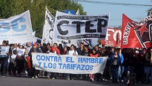 Organizaciones sociales protestan en toda la región