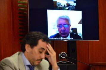 Corach brindó su testimonio desde Buenos Aires. Foto: Marcelo Ochoa.