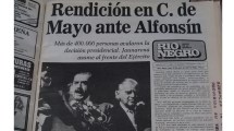 Imagen de Hace 32 años, 40 mil neuquinos marcharon por la Democracia