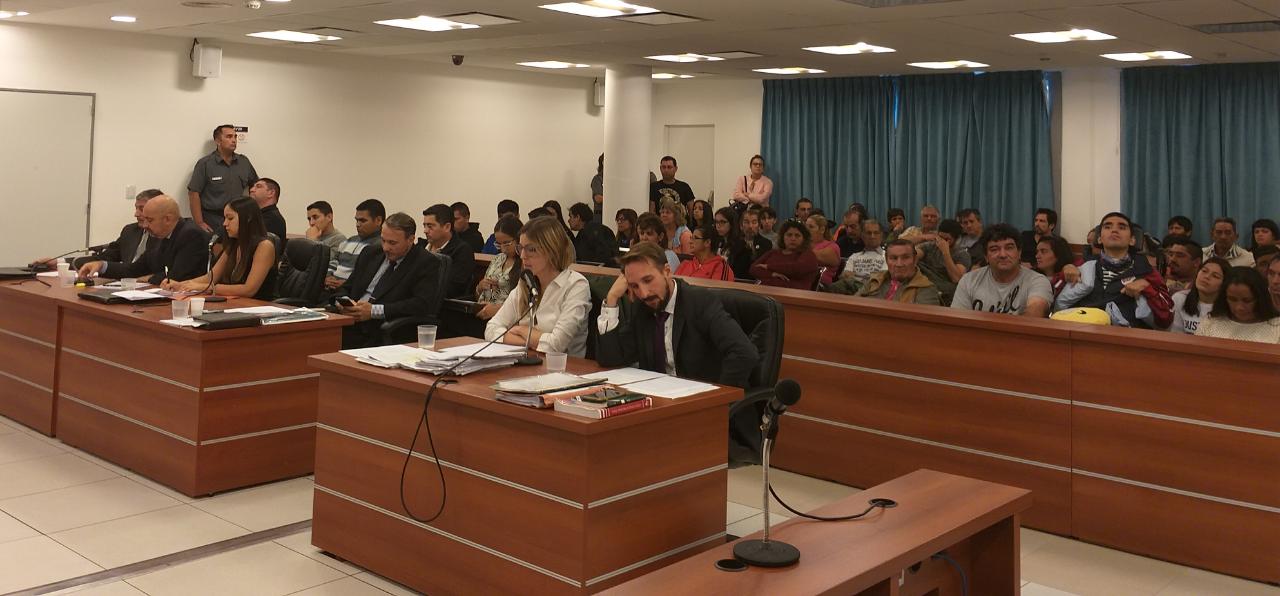 Facundo Agüero estuvo presente en la última jornada del juicio. (Foto: Gentileza.-)