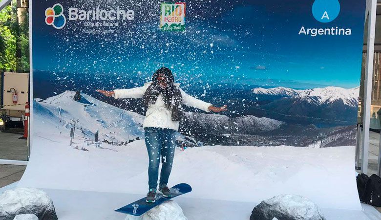 Bariloche se muestra en Brasil con el plan de nieve