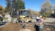 Imagen de Parte del centro neuquino sin agua por una nueva rotura de un acueducto