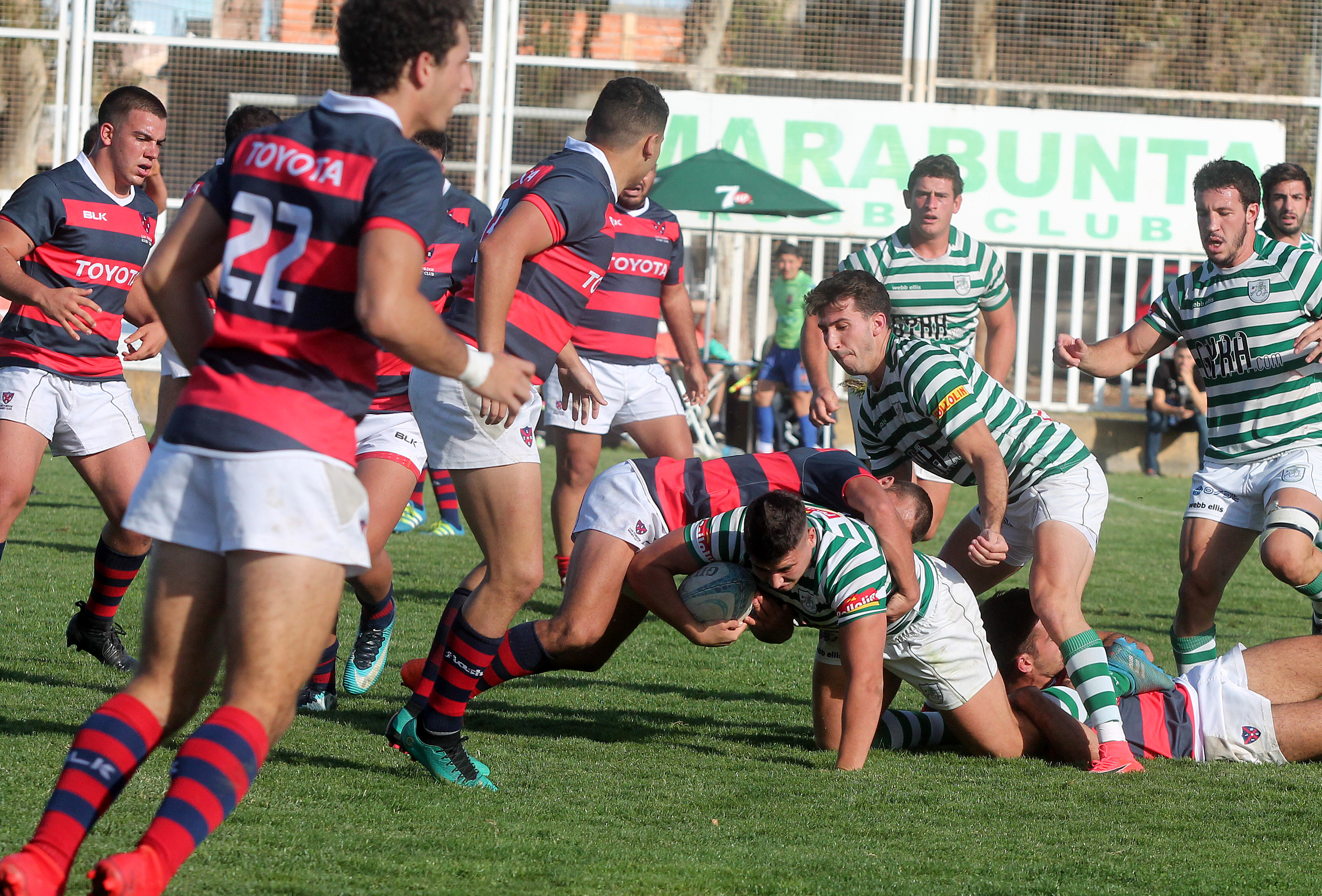 Zavala en su partido despedida de Marabunta el último sábado. (Foto: Oscar Livera)