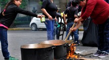 Imagen de Paro Nacional: en Roca hubo olla popular y radio abierta