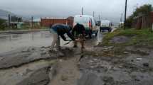 Imagen de Temporal de lluvia en Bariloche: calles anegadas y desbordes en ruta 40