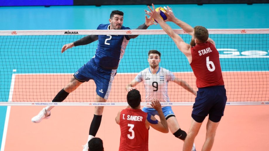 Argentina Perdio Con Estados Unidos Por La Nations League De Voley