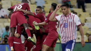 Primera sorpresa de la Copa:  Qatar le empató a Paraguay