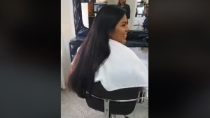 Roca: Esta joven donó todo su cabello para pelucas de personas con cáncer