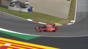 Fórmula 1: La espectacular maniobra con la que Verstappen venció a Leclerc