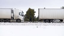 Imagen de Nieve en la cordillera: extrema precaución en la ruta 40 y restricciones en la 23 y 237