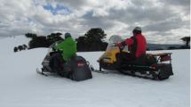 Imagen de Los motoqueros mapuches que te llevan al cráter del volcán Batea Mahuida