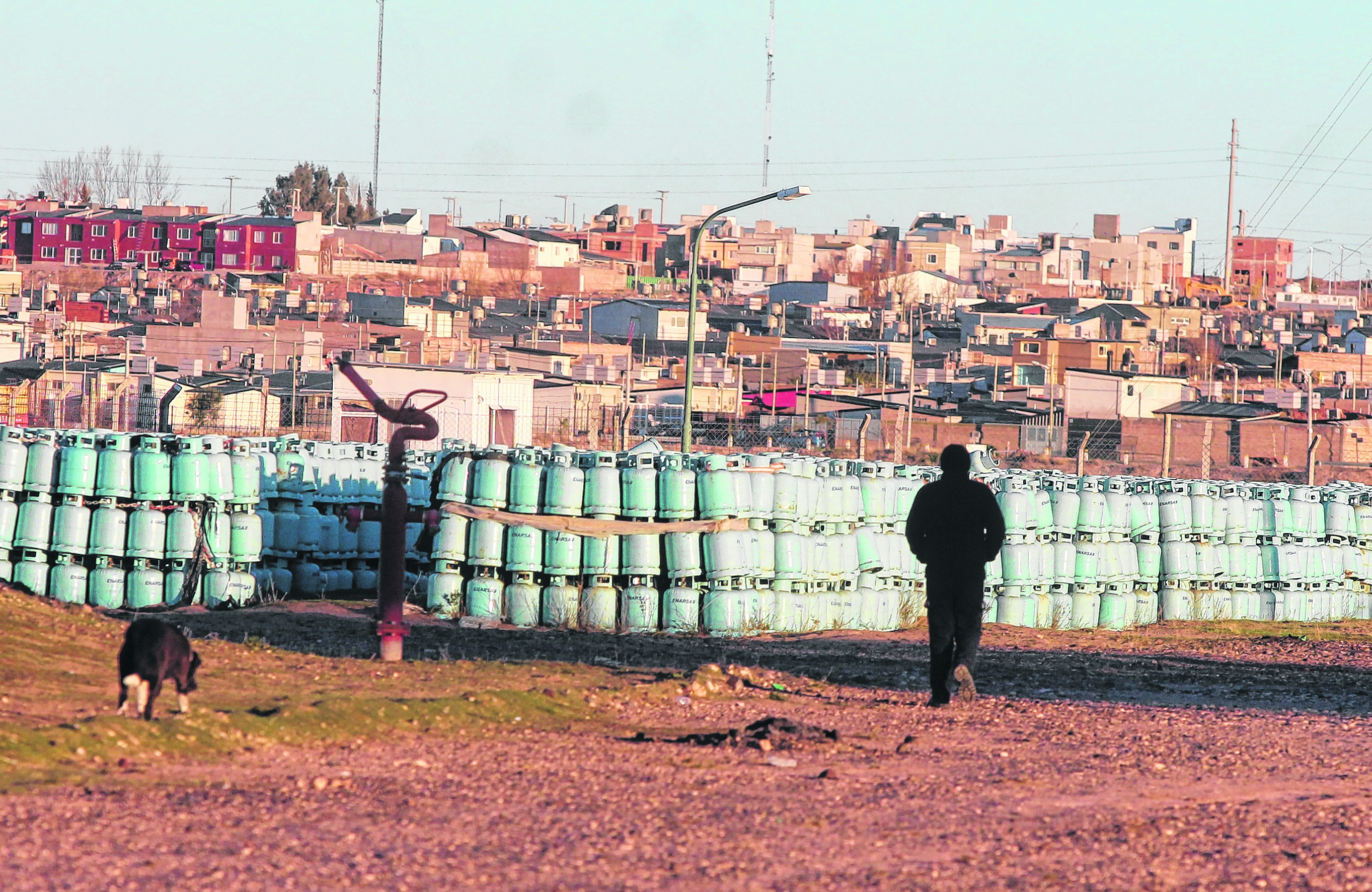 La planta de garrafas que nunca funcionó