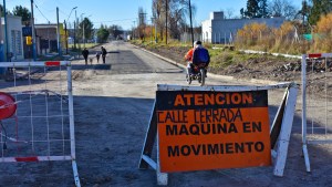 Roca: finalizaron 490 metros de recambio cloacal en la calle Jujuy