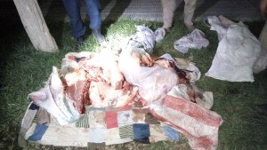 Operativos por abigeato: secuestraron 70 kilos de carne en Guardia Mitre