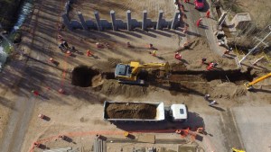 Ruta Chica: finalizó la obra pero la lluvia impidió habilitar el tránsito