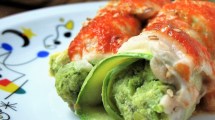 Imagen de Canelones de zucchini: ricos, saludables y facilísimos