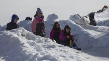 Imagen de La nieve tentó en el último feriado puente del invierno