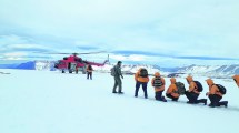 Imagen de La cordillera neuquina, prueba piloto para llegar a la  Antártida