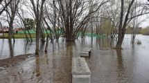 Imagen de El municipio dice que la obra inundada respeta la línea de ribera