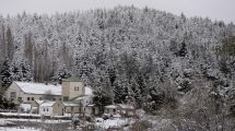 Imagen de Bariloche amaneció nevada