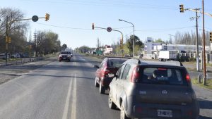 Debutaron los nuevos semáforos de la ruta 22 en Cipolletti