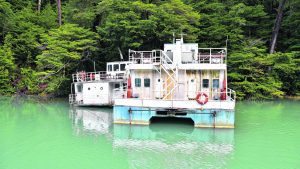 Subastarán los barcos  abandonados en lago Frías