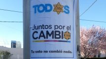 Imagen de Pegaron carteles con referencias nazis por las elecciones en Neuquén