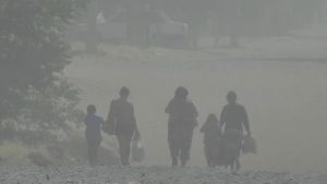 Por el viento suspendieron las clases presenciales para hoy en Neuquén