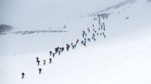 Imagen de Con bicicletas en la nieve el Cerro Catedral despidió la mejor temporada