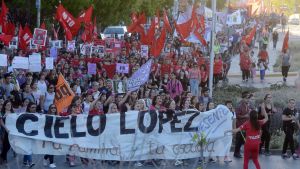 Más de 6 mil mujeres reclamaron justicia por el femicidio de Cielo López
