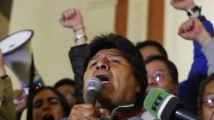 Morales pidió negociaciones políticas inclusivas en Bolivia para superar la crisis