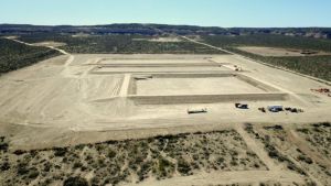 Avanza la construcción de la red de cloacas y piletas en Mainqué