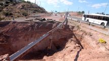 Imagen de Así está el cráter de Autovía Norte que se abrió la semana pasada en Neuquén