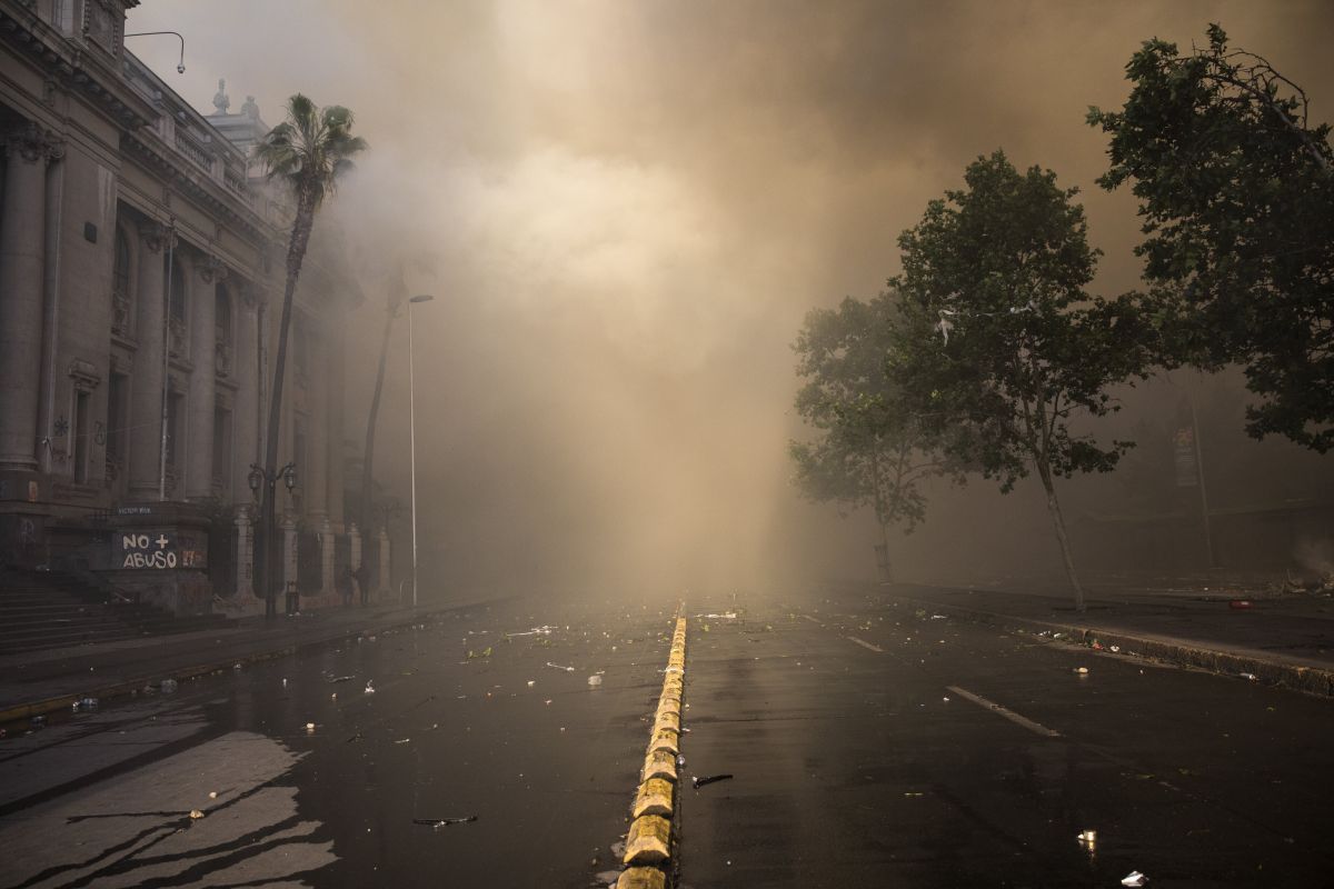 Protestas en Chile.