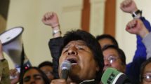 Imagen de Evo Morales lideraba las elecciones en Bolivia pero habría segunda vuelta