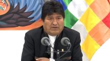 Imagen de Evo Morales denunció un golpe de Estado en Bolivia