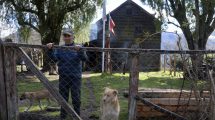 Imagen de El hombre que tiene la casa en Chile y el patio en la Argentina