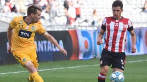 Ante Central, Facundo Mura marcó su primer gol jugando para Estudiantes