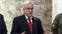 Imagen de Piñera: Chile está «en guerra contra un enemigo poderoso e implacable»