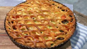 Tarta provenzal de verduras