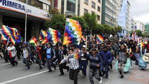 Cocaleros de Bolivia llaman a una marcha nacional hasta que «Evo retorne»