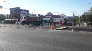 Corte sobre la Ruta 22 en Neuquén por obra vial