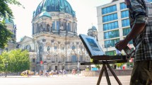 Imagen de Europa en bici: el viaje del pintor de Villa La Angostura sigue en Alemania