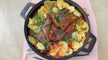 Imagen de Bifes T Bones a la criolla, receta de Felicitas Pizarro