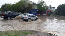 Imagen de La lluvia y el granizo complicaron a los vecinos de Roca