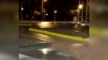 Imagen de Video: el Metrobús de Neuquén no pudo con la lluvia