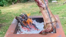 Imagen de Quién no haría un asado en este fogón diseñado en Bariloche